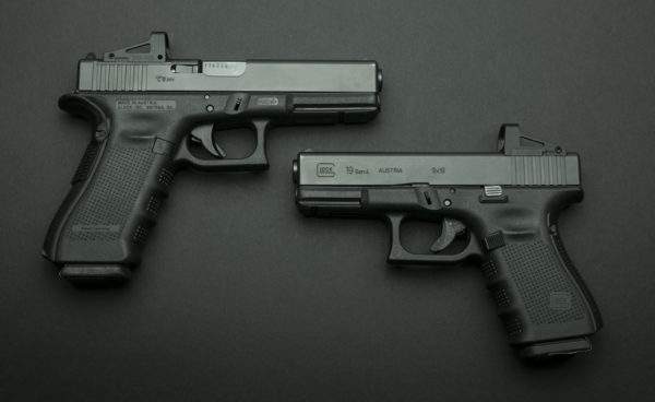 2 glocks flat - SHIELD SIGHTS od Kolimátor.sk